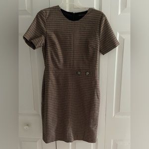 Banana Republic plaid dress
